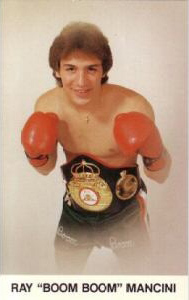 Boom Boom Mancini being inducted into national boxing hall of