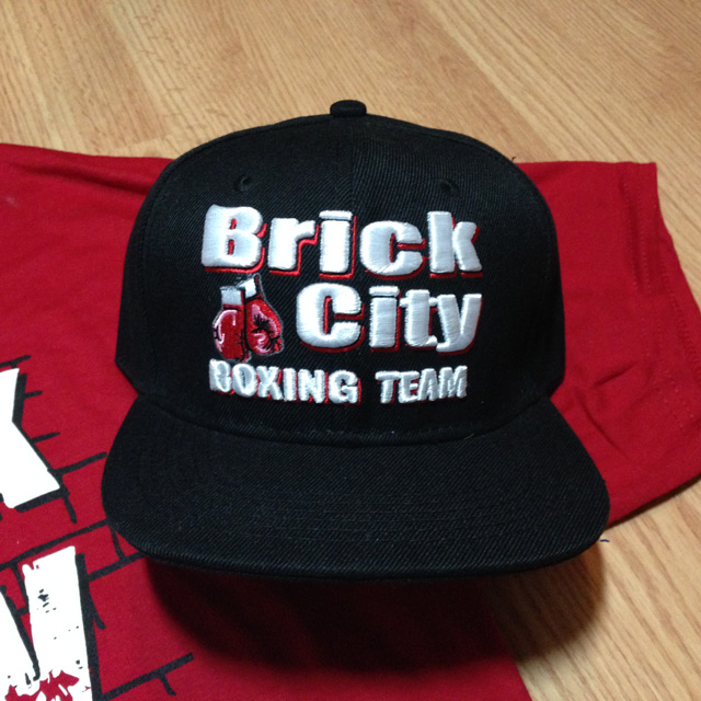 Brick City Boxing Black SnapBack Hat