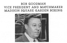 Bob Goodman Matchmaker Madison Square Garden