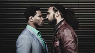 Thurman and Porter pre-fight photo shoot