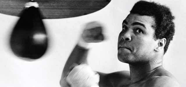 Muhammad Ali training