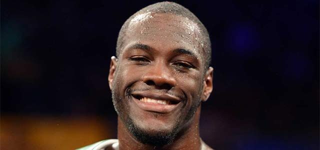 Deontay Wilder post fight
