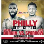 Burgin-Sparrow Philly Fight Night