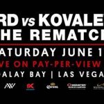 Ward-Kovalev 2: The Rematch Banner