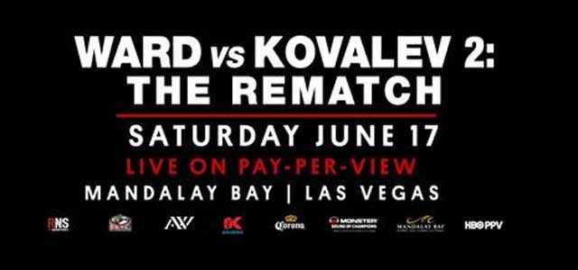 Ward-Kovalev 2: The Rematch Banner