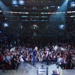 Mayweather-McGregor Presser LA Arena shot