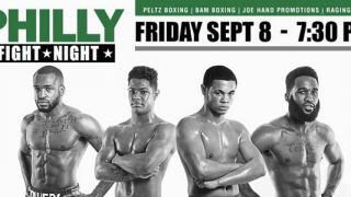 Philly Fight Night Sept 2017 promo
