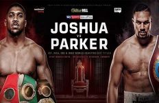 Anthony Joshua vs Joseph Parker