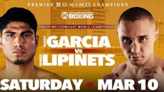 Mikey Garcia vs Sergey Lipinets banner