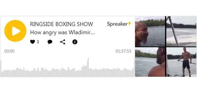 Ringside Boxing Show Podcast
