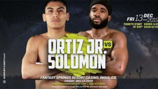 Ortiz vs Solomon banner