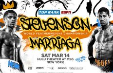 Stevenson vs Marriaga promo banner