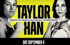 Katie Taylor vs Jennifer Han September 4